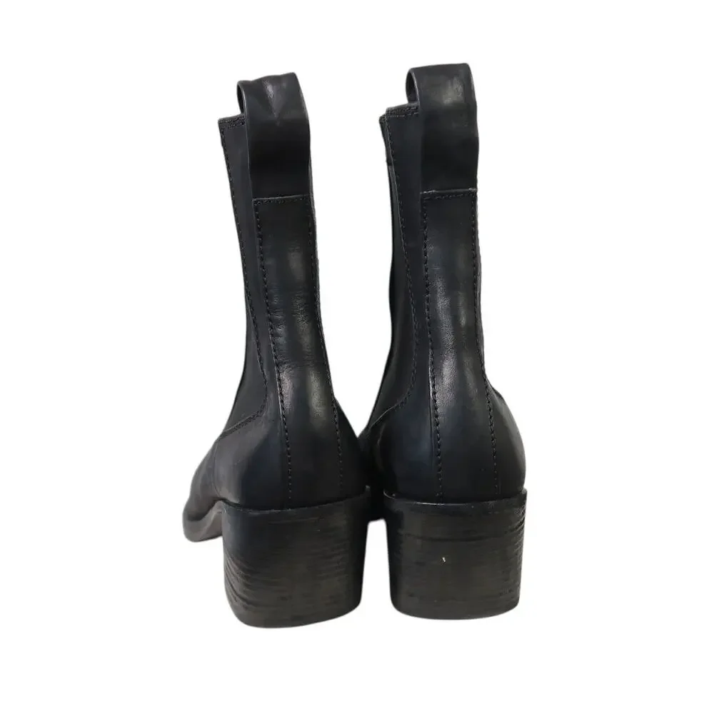 rag & bone Black Ankle Boots - Picture 5 of 8